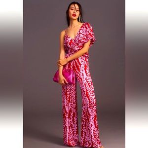 Corey Lynn calter ruffled jumpsuit